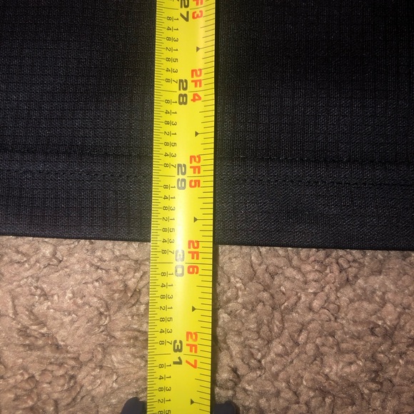 IZOD Golf Polo Mens Size XXL 2XL Work Dress Tennis Activewear Black Shirt - Picture 6 of 11